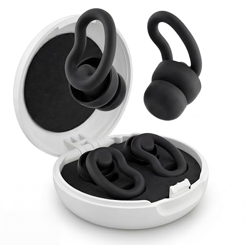 Ohrstöpsel zum Schlafen für Seitenschläfer, weiche Silikon-Ohrstöpsel gegen Schn