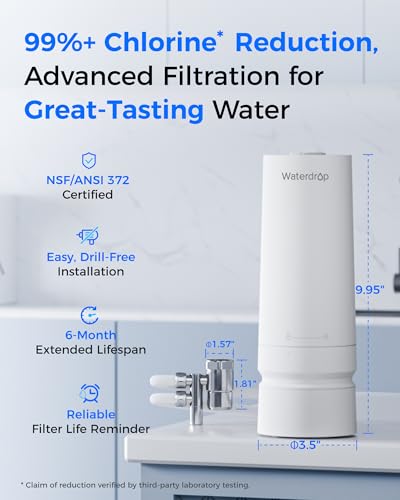 Image of Waterdrop CTF-06 Water Filter for Sink Faucet with Filter Life Reminder