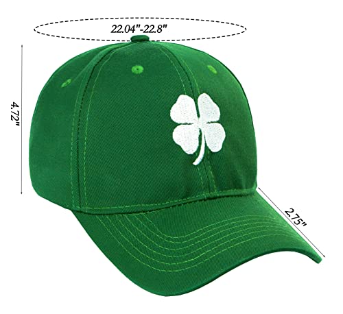 Ireland-Irish-4-Leaf-Clover-St-Patricks-Day-Hat-for-Men-Women-Embroidery-Shamrock-Baseball-Cap-Hat