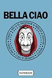  Bella Ciao V2 G93963 Notebook: Diary, 6x9 120 Pages, Matte Finish Cover, Planner, Journal, Lined College Ruled Paper
