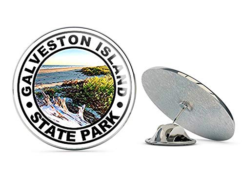 Round Galveston Island State Park (Texas t Metal 0.75
