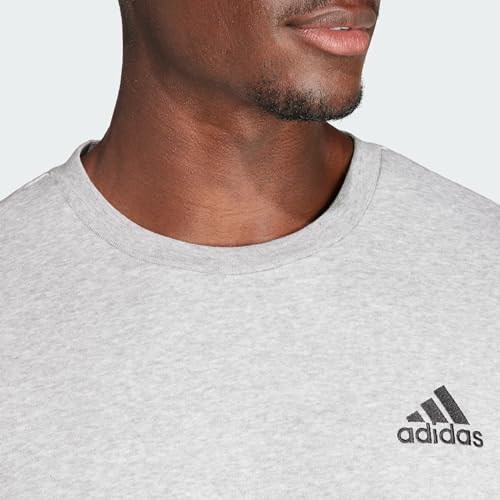 Image of adidas Mens Cotton M Feelcozy Swt Crew Neck Sweatshirt