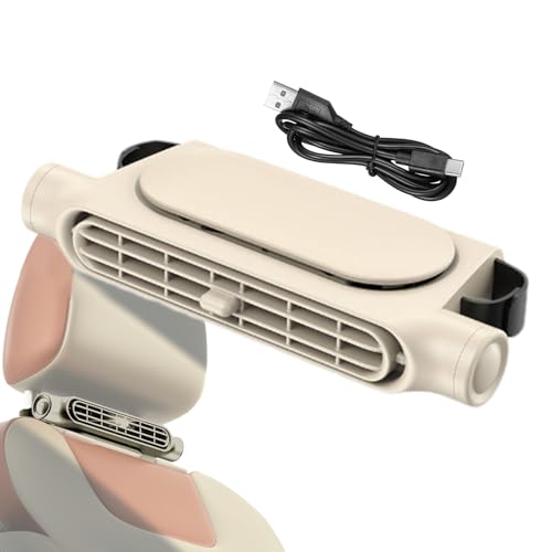 Schnelles Kfz-Lüftungssystem – Luftgedächtnis mit vier Klingen, montierter Heizkörper, Klimagerät mit hoher Leistung, Auto-Kit Stromversorgung...