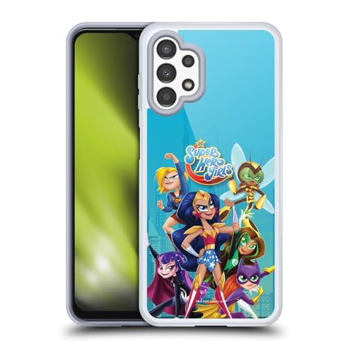 Carcasa flexible Galaxy A13 antigolpes diseño DC Super Hero Girls