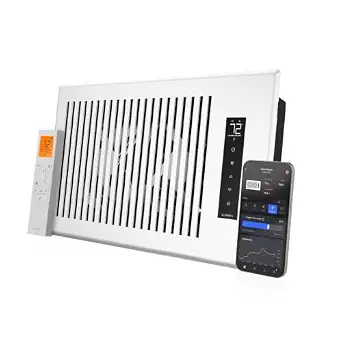 AC Infinity AIRTAP T6 White Register Booster Fan for 6x10 Openings