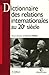 Produktbild Dictionnaire des relations internationales au XXe siècle