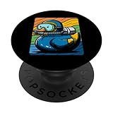 Tauchen Gummiente Entchen Taucher PopSockets mit austauschbarem PopGrip