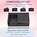 LP-E12 LC-E12 LC-E12E Battery Charger for Canon: EOS M M2 M10 M50 M50 Mark II M100 M200 SX70 HS EOS Rebel SL1( EOS 100D) Kiss M M2 X7 PowerShot SX70 HS Camera