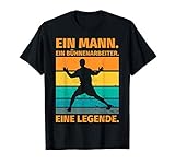 Herren Bühnenarbeiter Geschenk lustiger Spruch - Ein Bühnenarbeiter T-Shirt