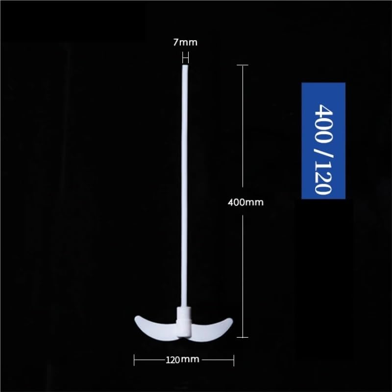 Agitador de varilla de PTFE Varilla agitadora de PTFE, resistente a la corrosión por ácidos y álcalis, consumibles de laboratorio, 400-700x55-175 mm(400mmx85mm)