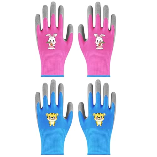 Guantes de Jardinería Niños, 2 Pares