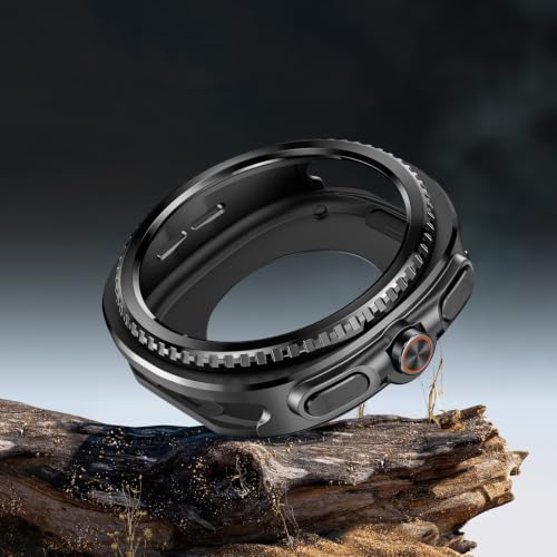 Coque Galaxy Watch 8 Classic rigide premium avec bumper métallique - 4