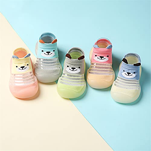 Baby Shoes Newborn Unisex Cartoon Baby Girl Boy Kids Anti-Slip First Walkers Soft Rubber Sole Cotton Sock Toddler Floor Shoe3