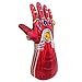 Haho Iron Man Infinity Gauntlet Iron Man Glove Infinity Stone LED Light Up Endgame Halloween Props Toy (Kids), Red