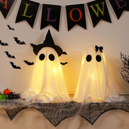 KIWDY Halloween Ghost Decorations, Spooky Ghost for Halloween Decor Indoor - image 4