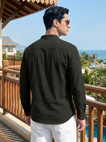 Image of ROYALSCOUT Men's Cotton Blend Full Sleeve Kurta Shirts Pack of 1 Designed for Festive Moments, Cultural Functions, or Casual Gatherings