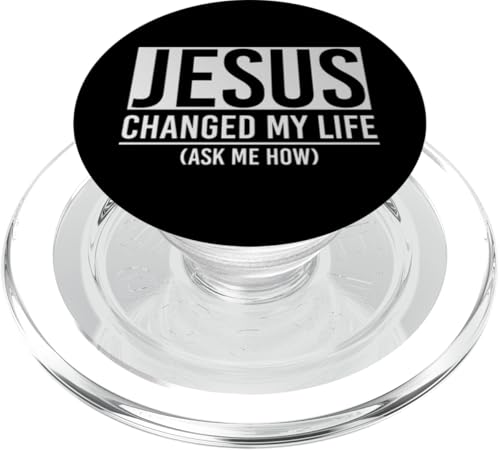Christianity Faith Christian Gift Idea Religion Jesus PopSockets PopGrip for MagSafe