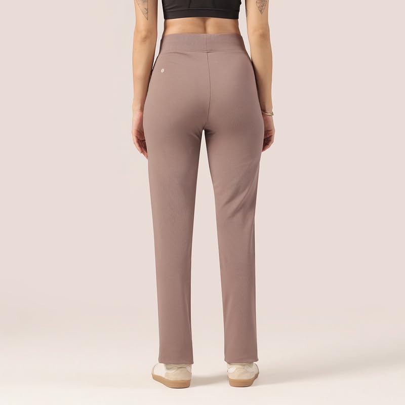Image of BlissClub Women's Straight Fit Mid Rise Pants