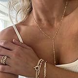 Zoom IMG-2 lariat necklace for women dainty