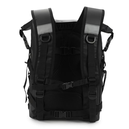Royal Enfield Store Royal Enfield Tru Dry WP Roll Top Bag 25L Black - Image 8