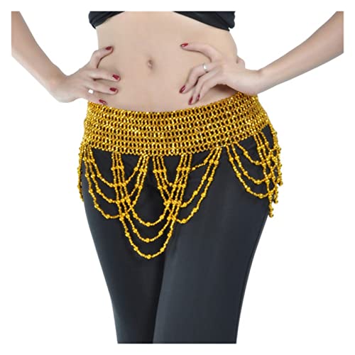 Lenço de quadril para dança do ventre Dança do ventre Corrente de cintura triangular Quadril Diamant