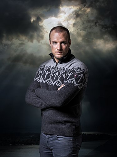 Dale Of Norway Tor Masculine Merino Lambswool Sweater With Runic Design With Free Strathtay Bfl $90 Black Cap (2Xl (Men's 52-54")) #TOP2