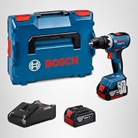 Bosch Professional 18V System Akku-Bohrschrauber GSR 18V-65 (bürstenloser Motor, Kopflänge 166, inkl. 2x Akku GBA 18V 5.0Ah, Ladegerät GAL 18V-40, L-BOXX) – Ansicht 7
