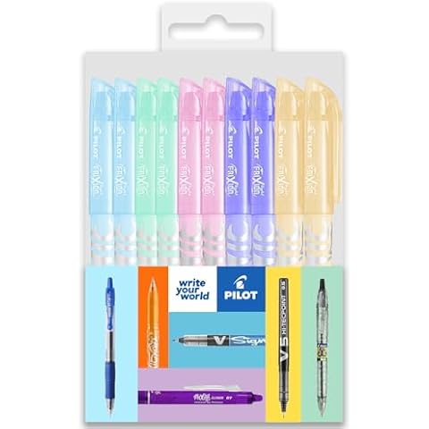 Pilot Frixion Light Erasable Highlighter Pens Cover