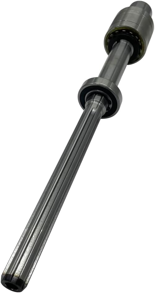 TECHTONGDA Mill Machine Accessory R8 Spindle 545mm/21.5'' Replacement Spindle Kit with Bearings Assembly for 3#4# Milling Machine
