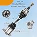 CV Axle Shaft Rear Driver Side for Kia Sportage 2011 2012 2013 2.4L L4, for Sportage 2011 2012 2013 2.0L L4 AWD
