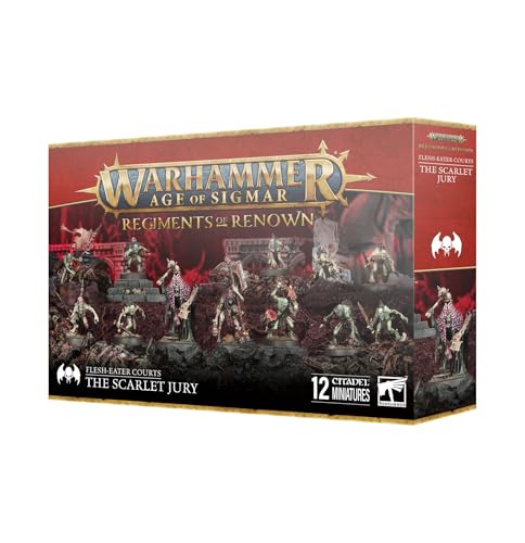 Games Workshop Warhammer Age of Sigmar: Flesh-Eater Courts: The Scarlet Jury