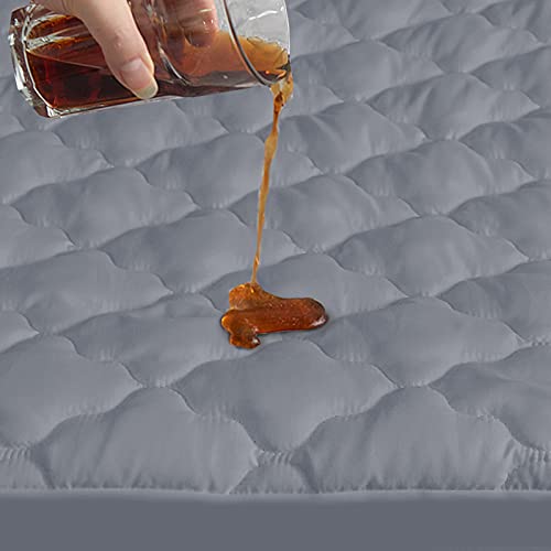 image for Biloban 2 Pack Crib Mattress Protector Sheets Fitted Waterproof Crib M