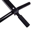 KOBO Imported Wall Mounted Pull Up Bar/Chin Up Bar/Chinning Bracket With All Fittings (heavy Duty) gallery image