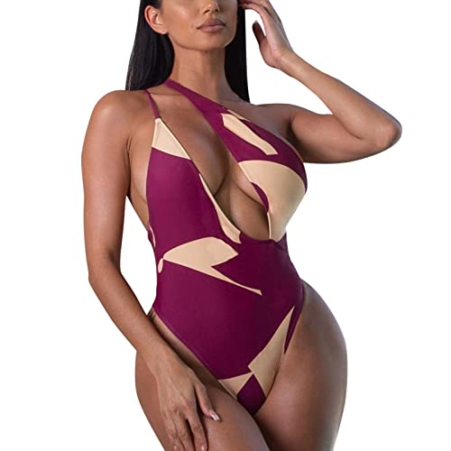 OIUHJN Nadar Sexy V-cuello Bikini Una...