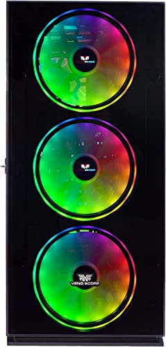 Veno Scorp Budget Gaming PC 22” Bundle Intel Core i3-8GB RAM - 500GB HDD – GT 730 2GB NeonZilla 4 ARGB Gaming Case - WINDOWS 10 - Image 6