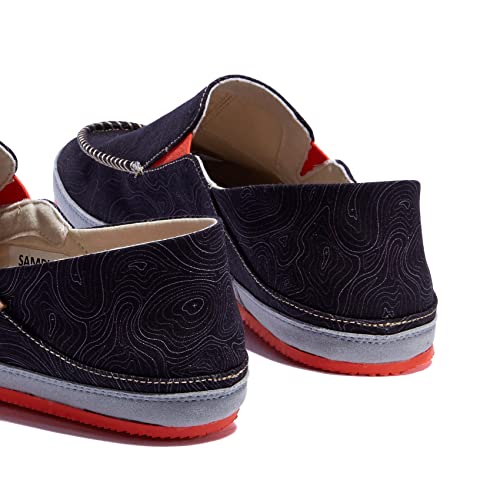 UIN Men's Art Painted Walking Casual Travel Shoes Lightweight Comfort Fashion Sneaker Formentera Series3