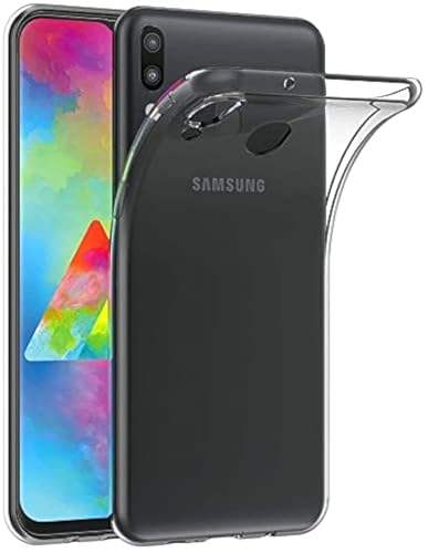 MaiJin Funda para Samsung Galaxy M20 (6,3 Pulgadas) Resistente a arañazos TPU Cubierta de Delgada Capa de Silicona en la Parte Posterior