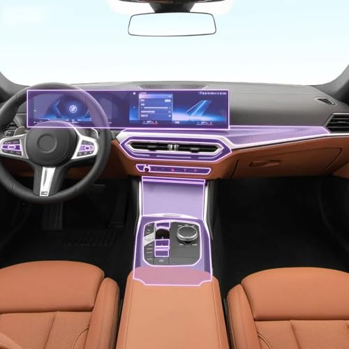 Film protection console centrale BMW Série 4 2023-2024 en TPU PPF