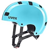 uvex kid 3 - robuster Fahrradhelm für Kinder- individuelle Größenanpassung - optimierte Belüftung - race sky - 51-55 cm