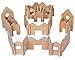 THE FRECKLED FROG - FF410 The Freckled Frog Happy Architect - Natural - Set of 28 - Ages 2+ - Wooden Building Blocks for Preschoolers and Elementary Aged Kids