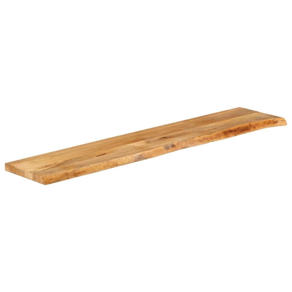 Piano del tavolo in legno massiccio di mango, 180 x 40 x 2,5 cm