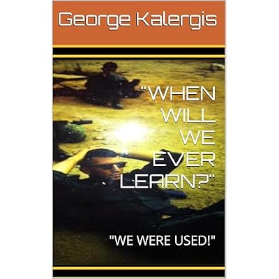 "WHEN WILL WE EVER LEARN?": "WE WERE USED!"