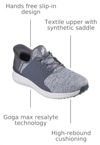 Image of Skechers Men's Max 2 Rover Relaxed Fit Slip-in Golf Shoe | Golf, Slip-ins, Relaxed Fit, Goga Max, Ultra Flight, Water Repellent, Breathable, Lightweight