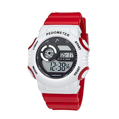 HEAD Reloj Digital para Hombres de Cuarzo con Correa en Silicona H140101