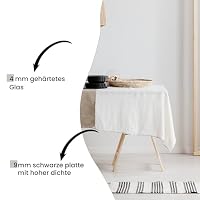 Muzilife Asymmetrischer Ganzkörperspiegel Rahmenloser Wandspiegel – Ansicht 7