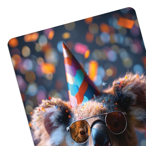PACKLIST® Koala Birthday Invitations – 12 Pack Fill-in Blank Kids Party Invitations with Cute Koala Design. Sweet Animal Themed Party Supplies for Boys, Girls & Baby Showers. Let's Party! by PACKLIST - Used condition - Image 5