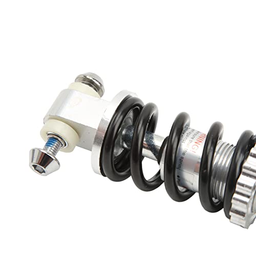 Herchr Bike Rear Suspension Mtb Mountain Bike Shock Absorber Mountain Bike Rear Shock Absorber Bicycle Spring Shock Coil Spring Black Spring Shock Absorber #TOP6