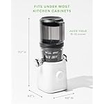 Nama J2 Cold Press Juicer – Self Feeding for Hands-Free Operation with Wide Mouth Hopper for Whole Recipe Loading, Zero Waste Masticating Juicer For More Juice, Less Pulp – Easy Cleanup & Assembly - Image 4
