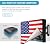 Weatherproof Outdoor TV Cover - 48 to 50 Inch, Heavy Duty 600D Oxford, Zipper Waterproof Shield with Front Flap for Flat Screen TVs