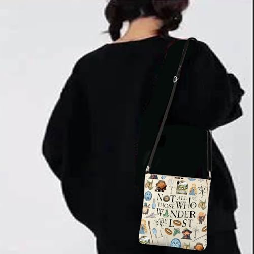 JYTAPP Rings Movie Crossbody Bags Fans Gifts Geek Gift Movie Film Lover Gift (beige)4